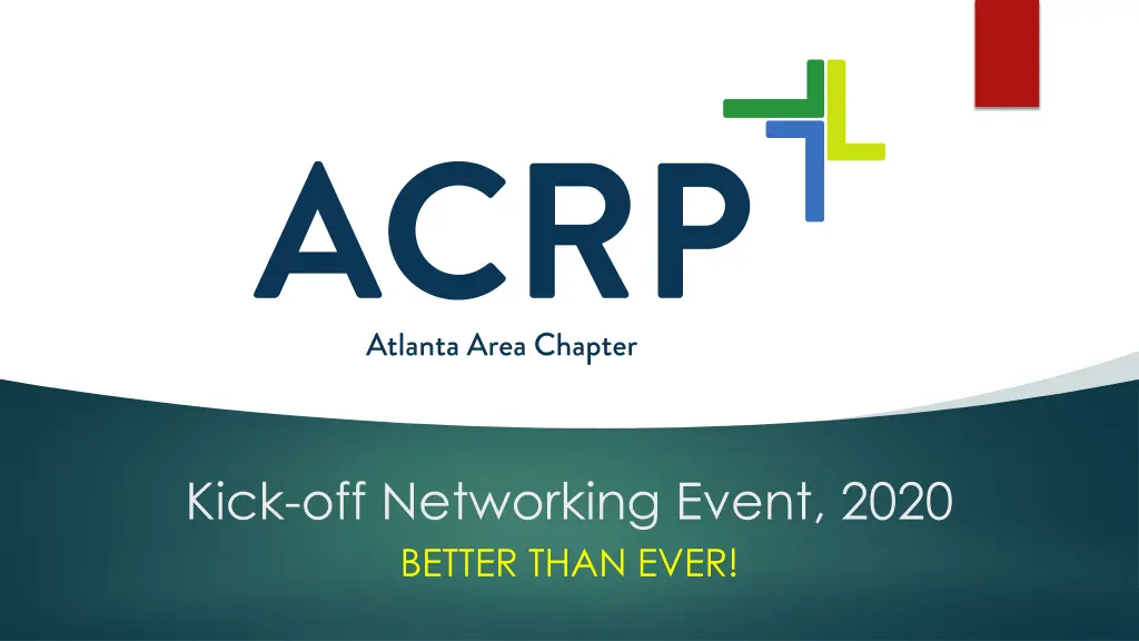 kick off networking event 2020 better than ever