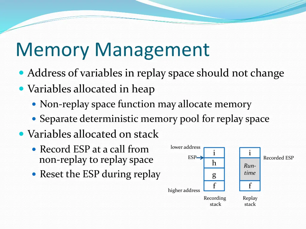 memory management