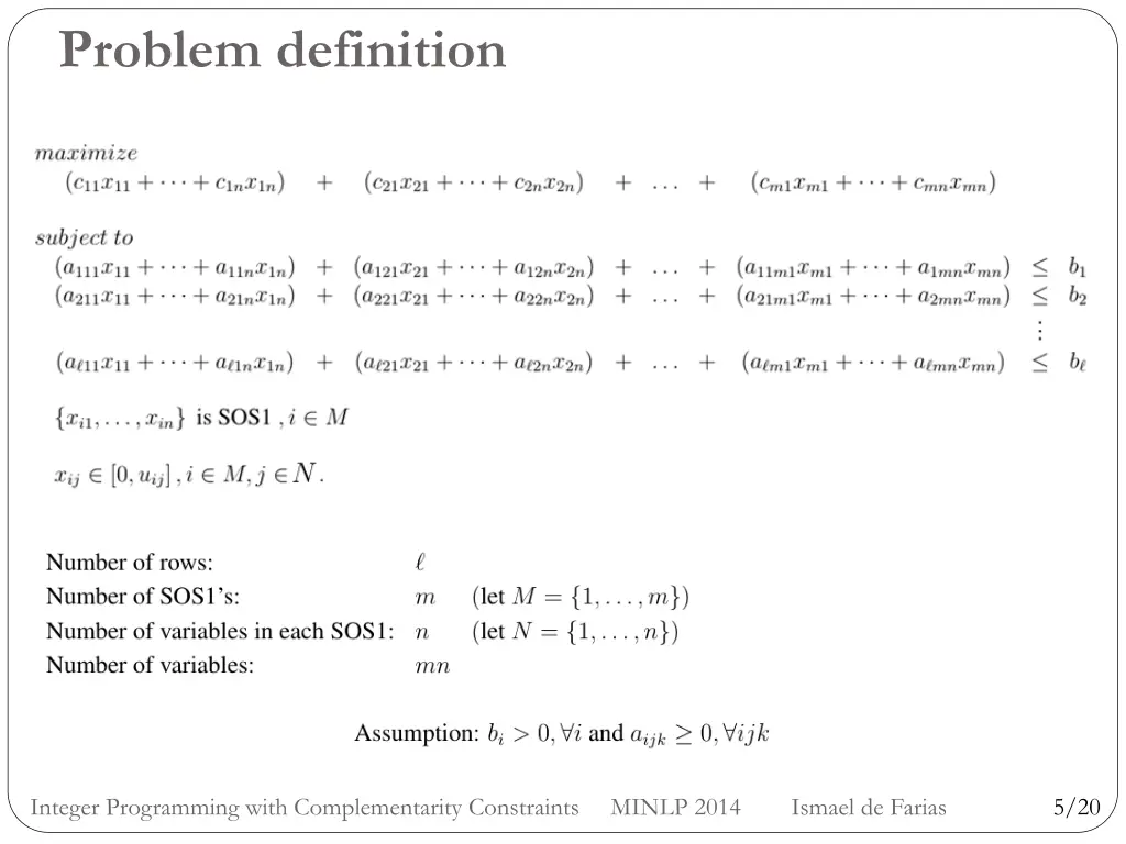 problem definition 2