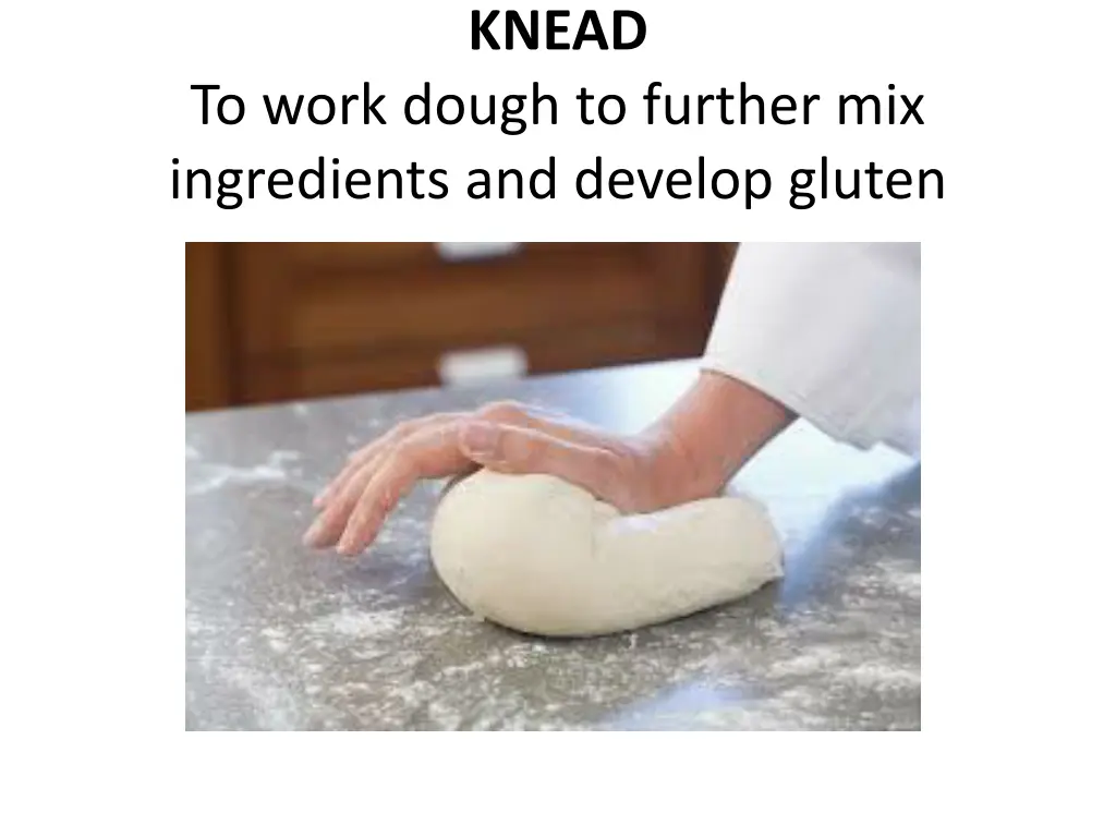 knead