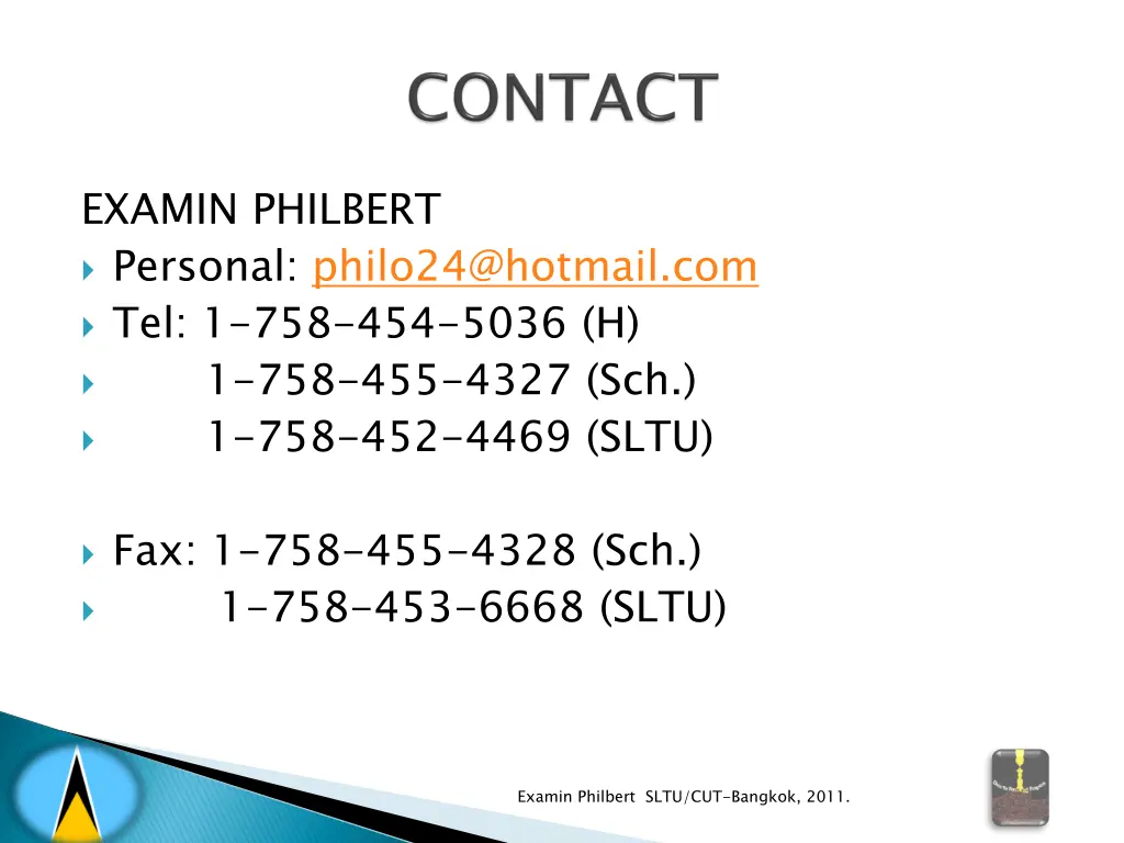 examin philbert personal philo24@hotmail