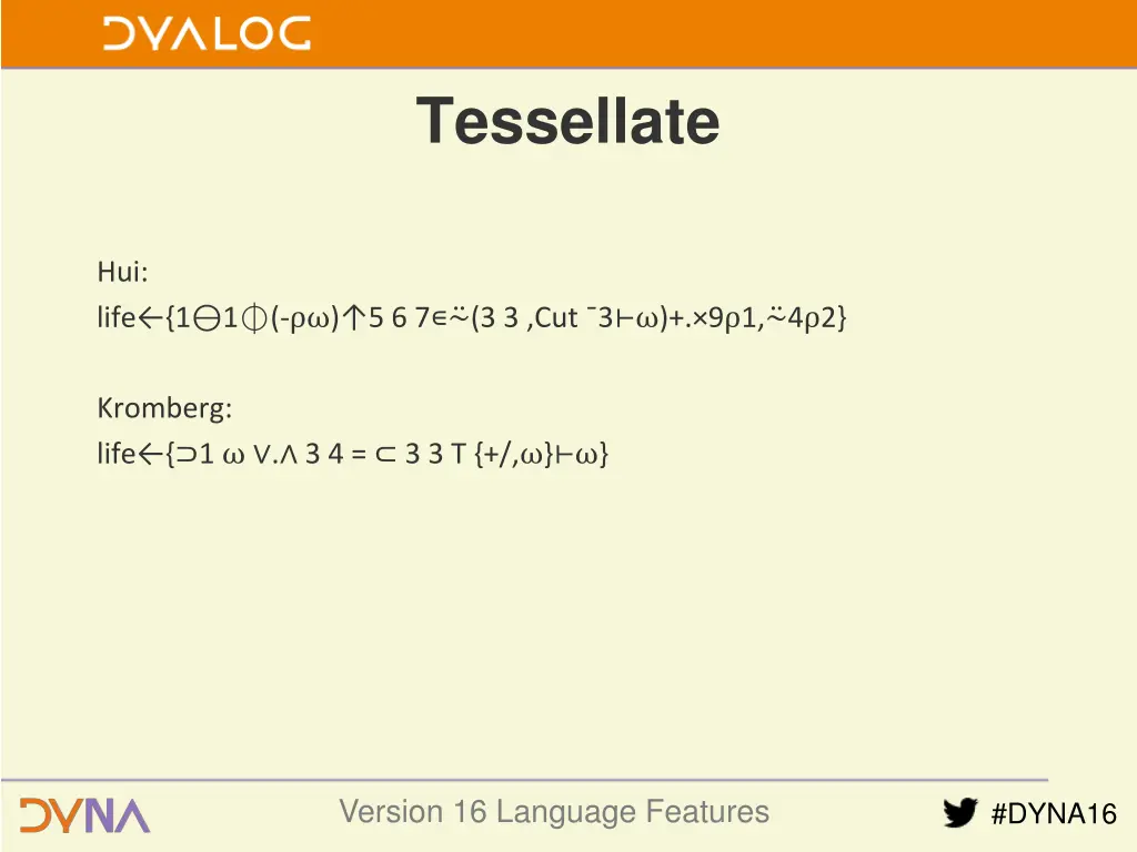 tessellate 1