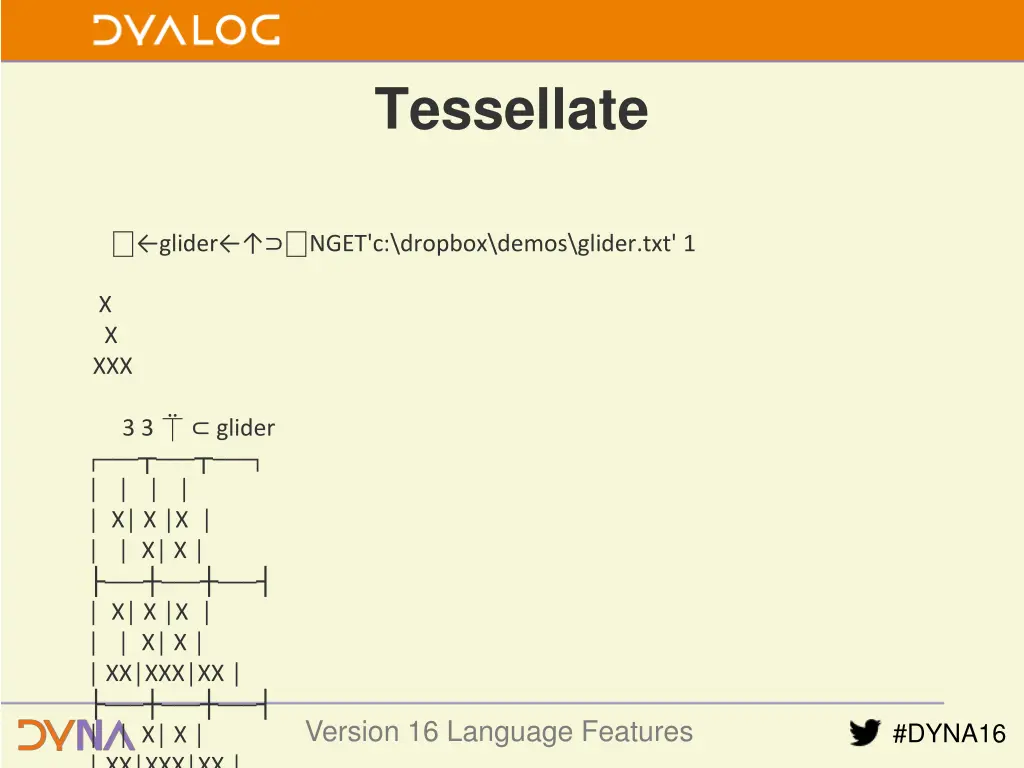 tessellate