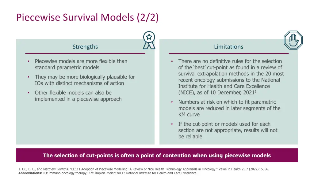 piecewise survival models 2 2