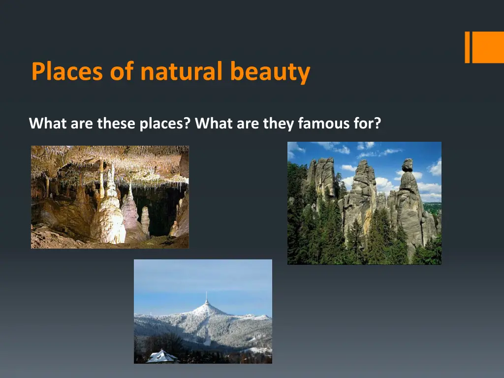 places of natural beauty