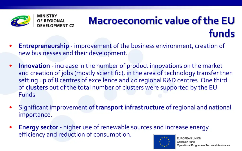 macroeconomic value of the eu