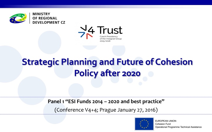 strategic planning and future of cohesion policy