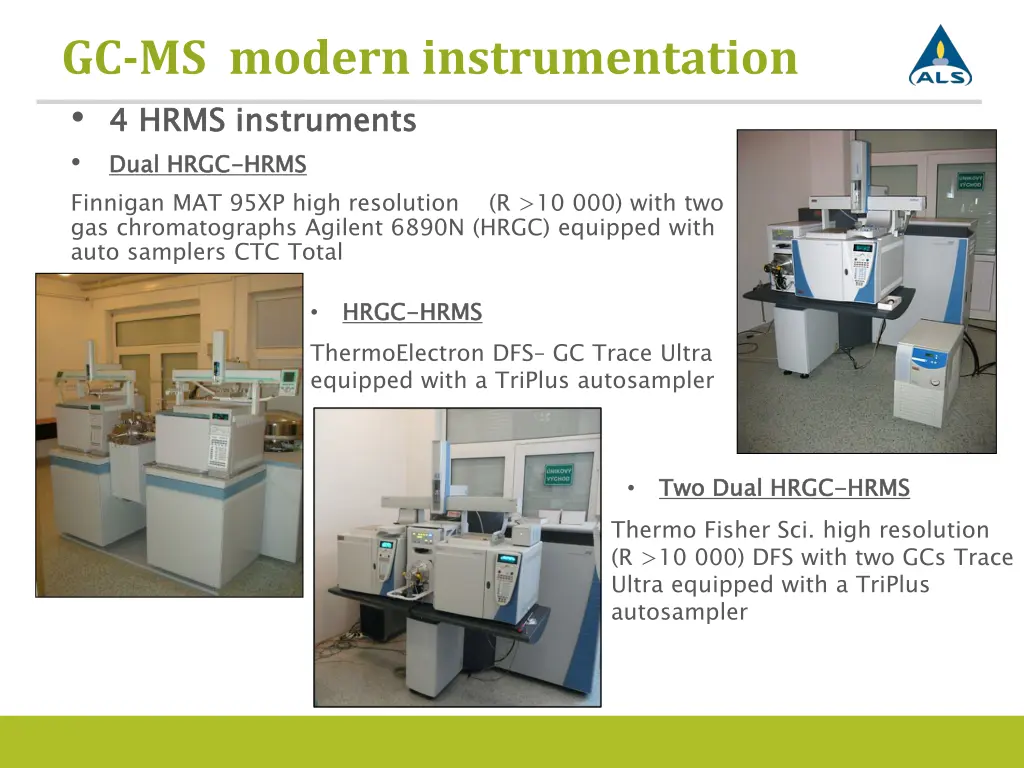 gc ms modern instrumentation 4 4 hrms instruments