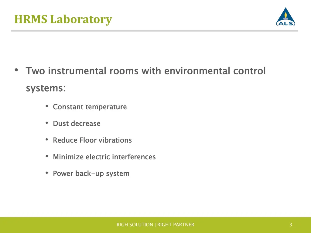 hrms laboratory