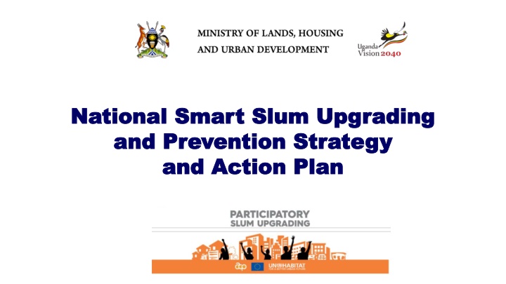 national smart slum upgrading national smart slum