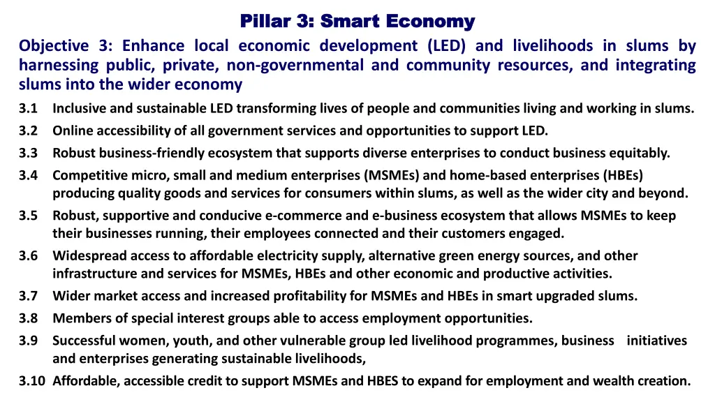 pillar 3 smart economy pillar 3 smart economy