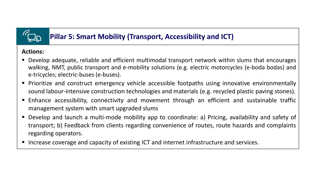 pillar 5 smart mobility transport accessibility 1