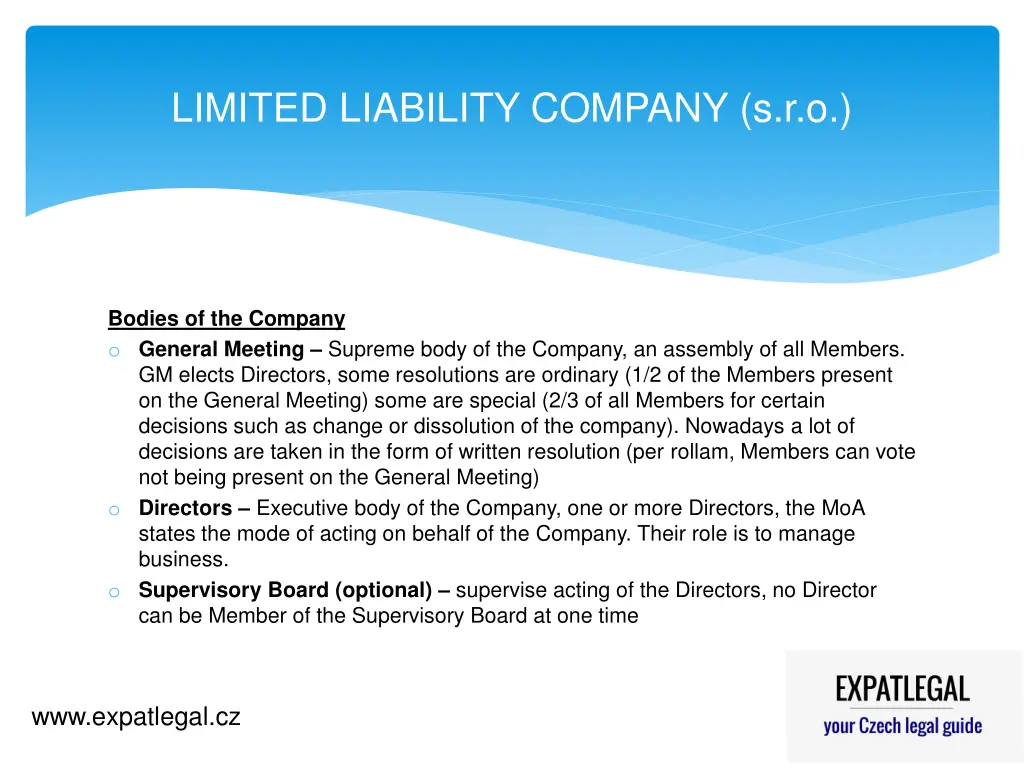 limited liability company s r o 1