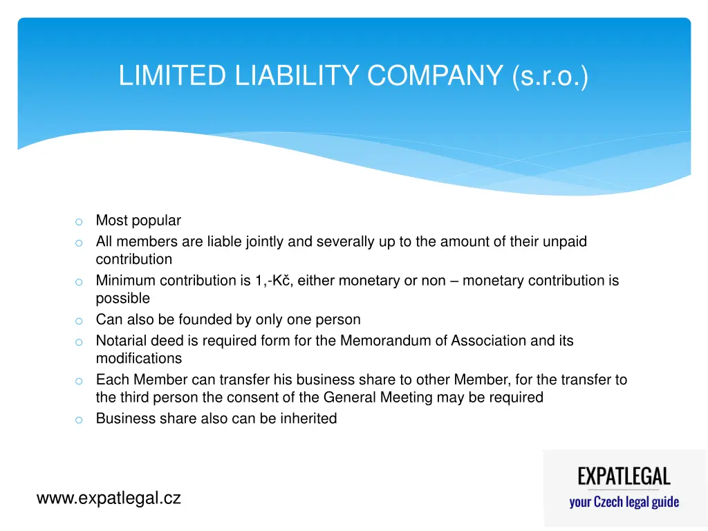 limited liability company s r o