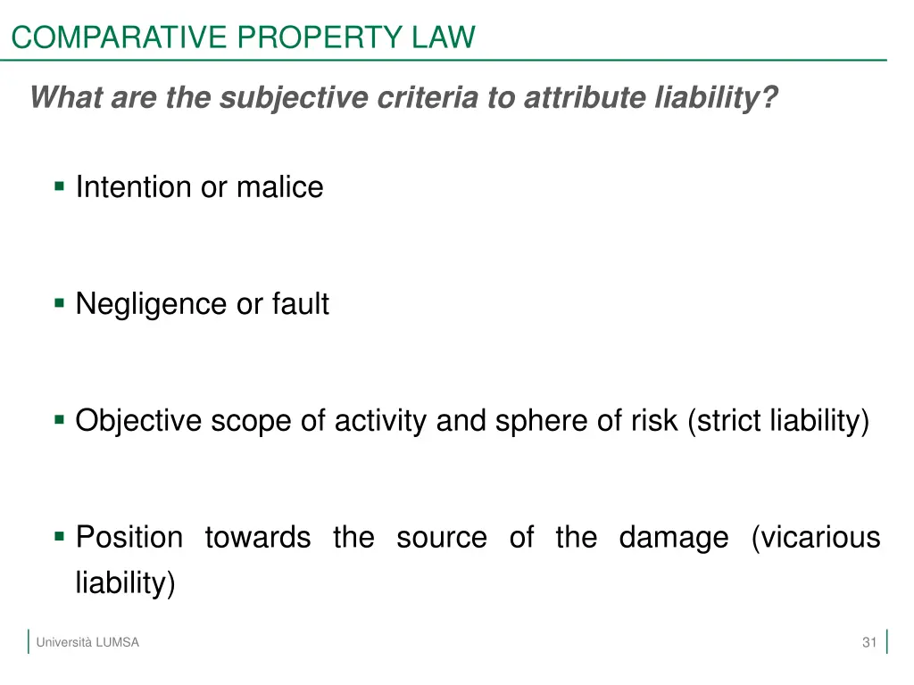 comparative property law 28