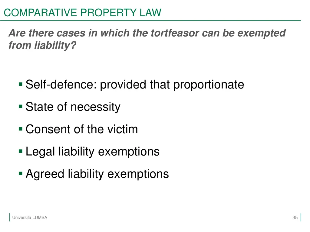 comparative property law 32