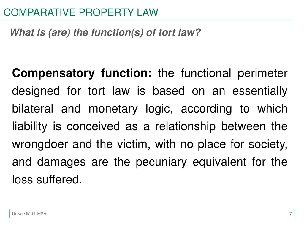 comparative property law 4