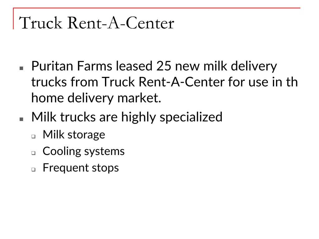 truck rent a center