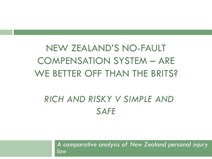 new zealand s no fault compensation system