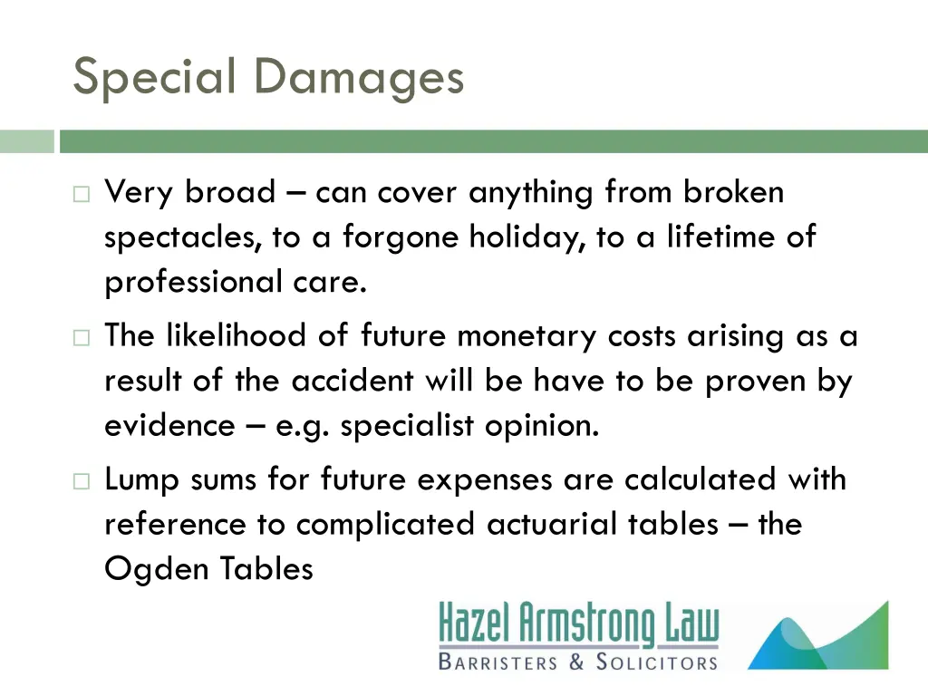 special damages