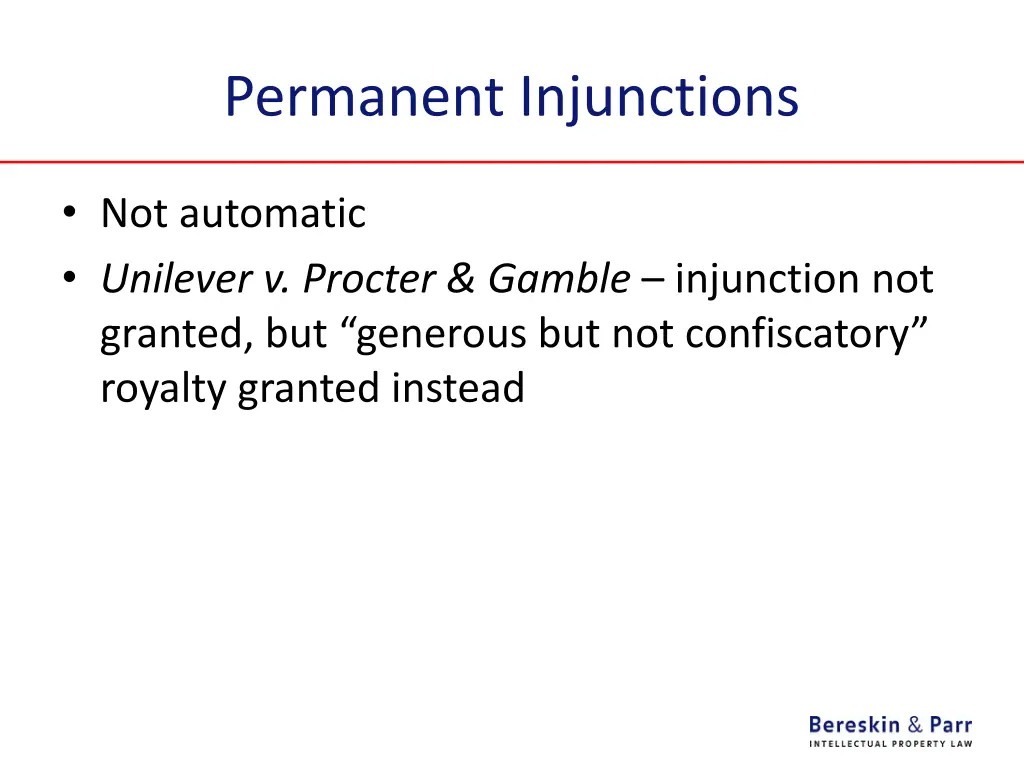 permanent injunctions