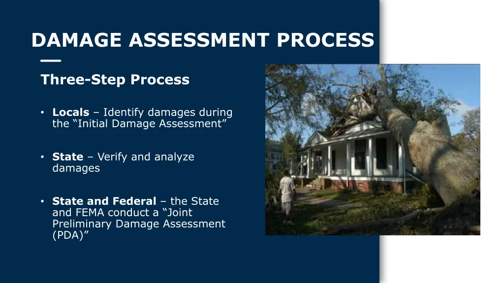 damage assessment process