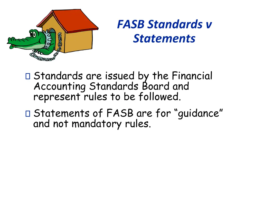 fasb standards v statements