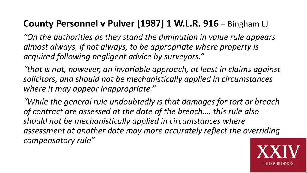 county personnel v pulver 1987