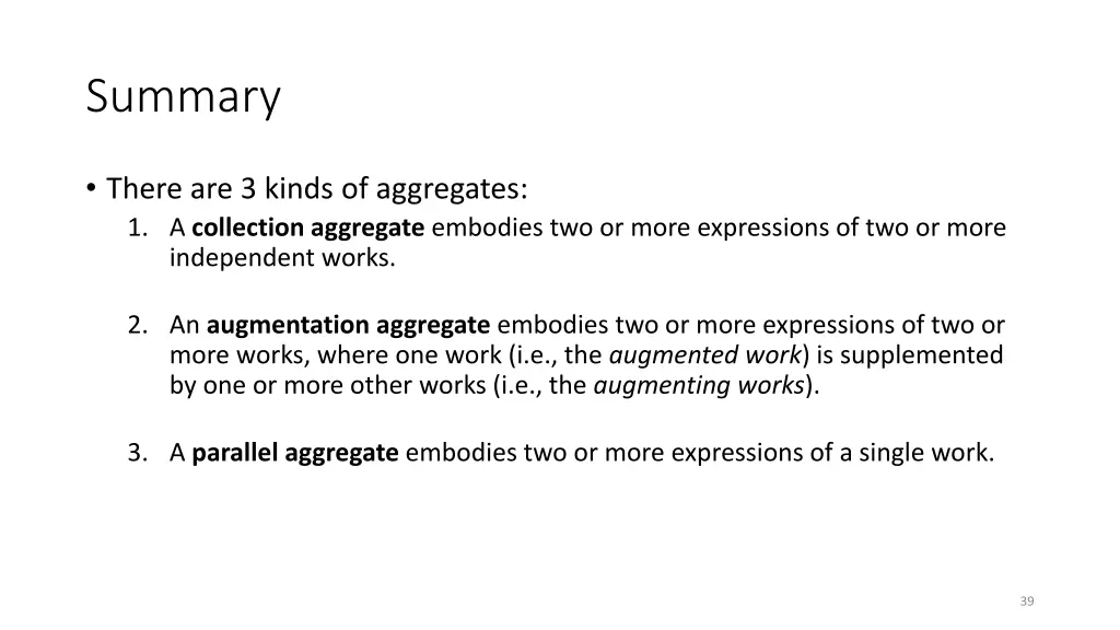 summary 1