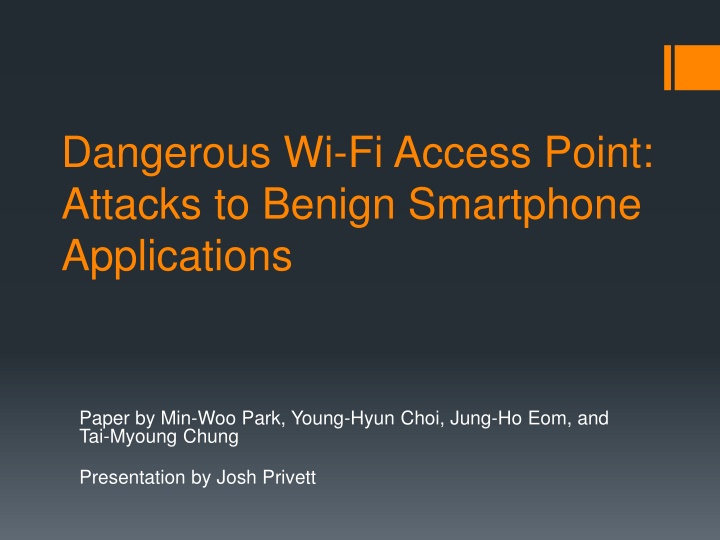 dangerous wi fi access point attacks to benign