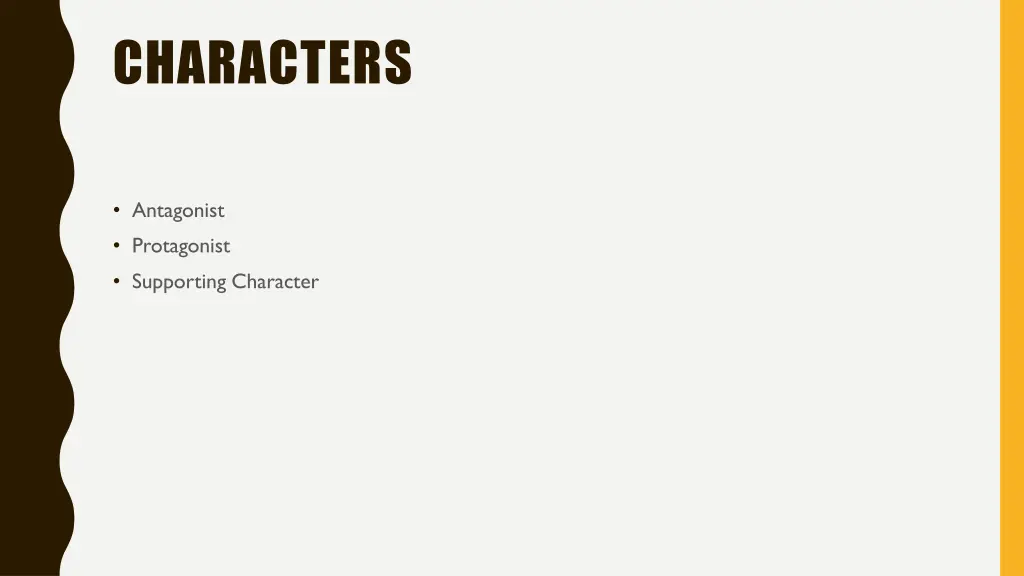 characters