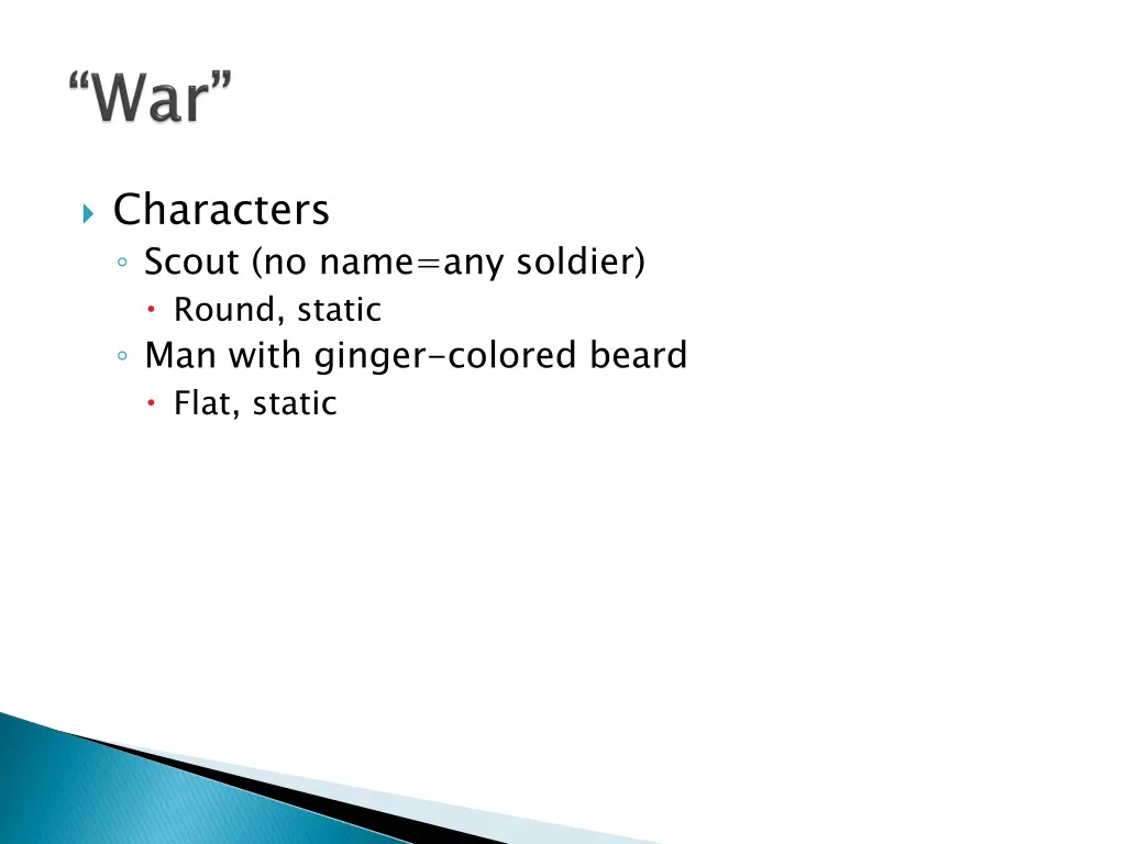 characters scout no name any soldier round static