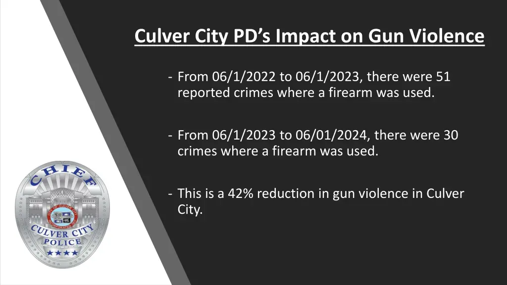 culver city pd s impact on gun violence