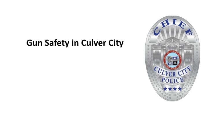 gun safety in culver city