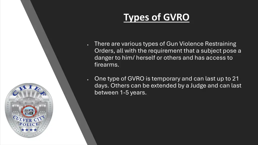 types of gvro