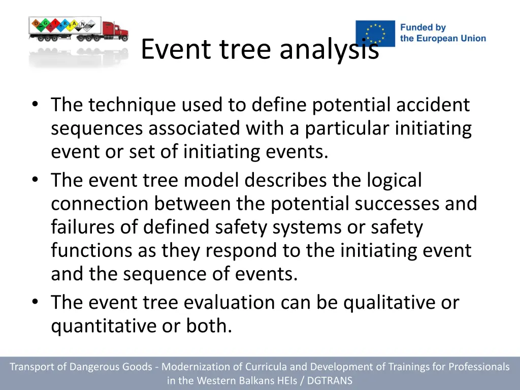 event tree analysis