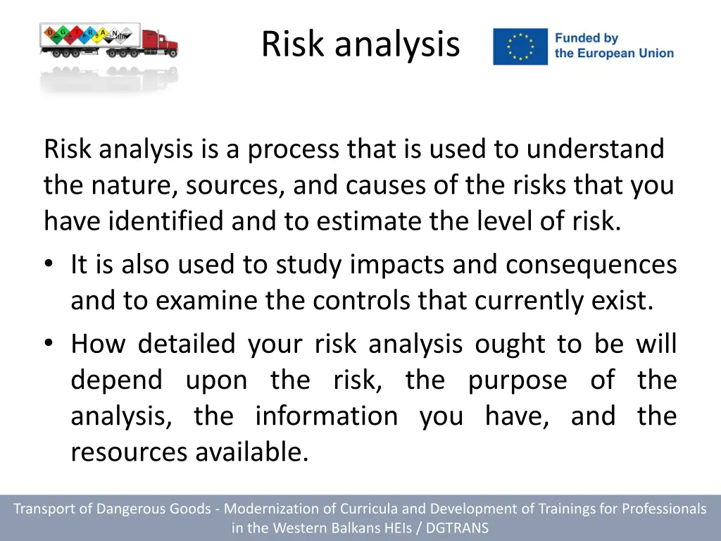 risk analysis