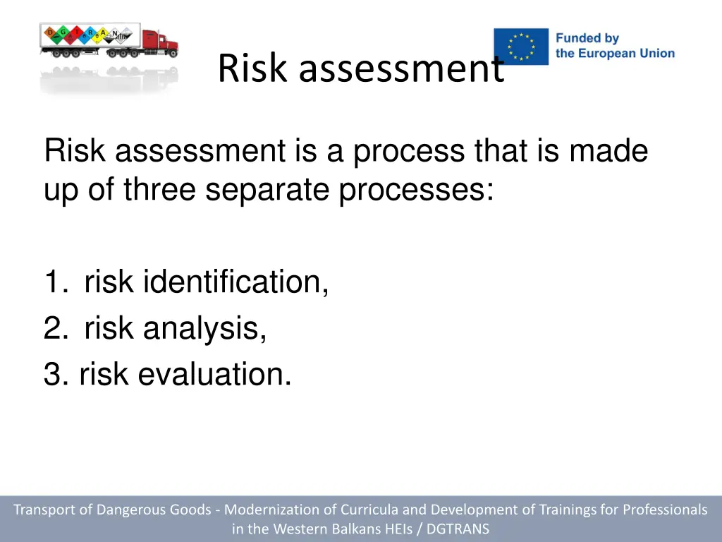 risk assessment