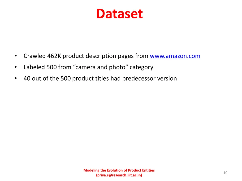 dataset