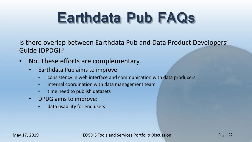 earthdata pub faqs 1