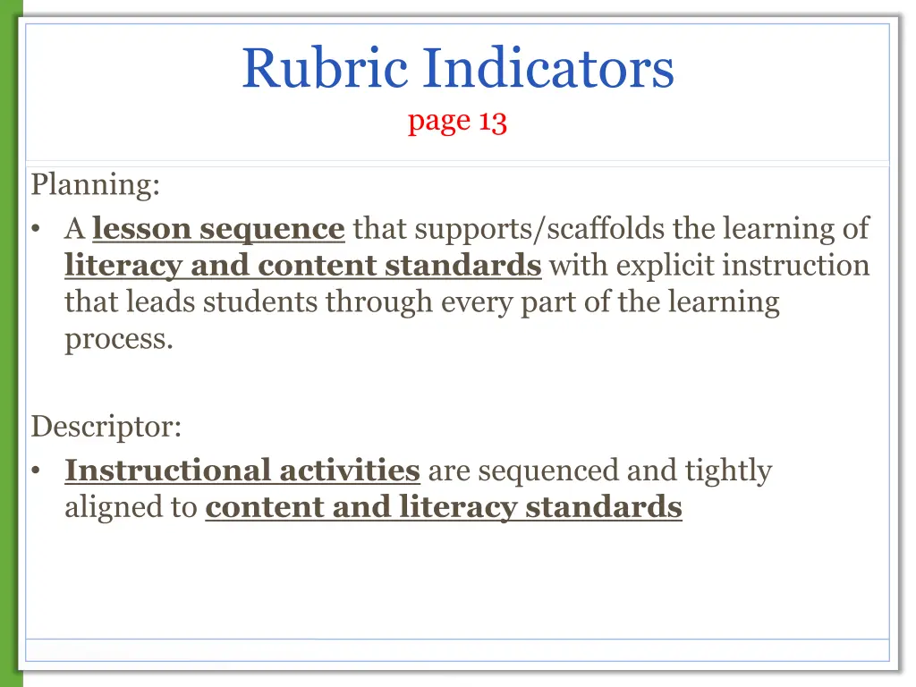 rubric indicators page 13 1