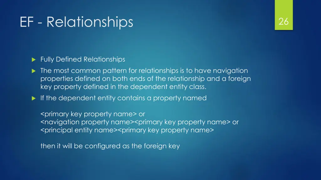 ef relationships 2