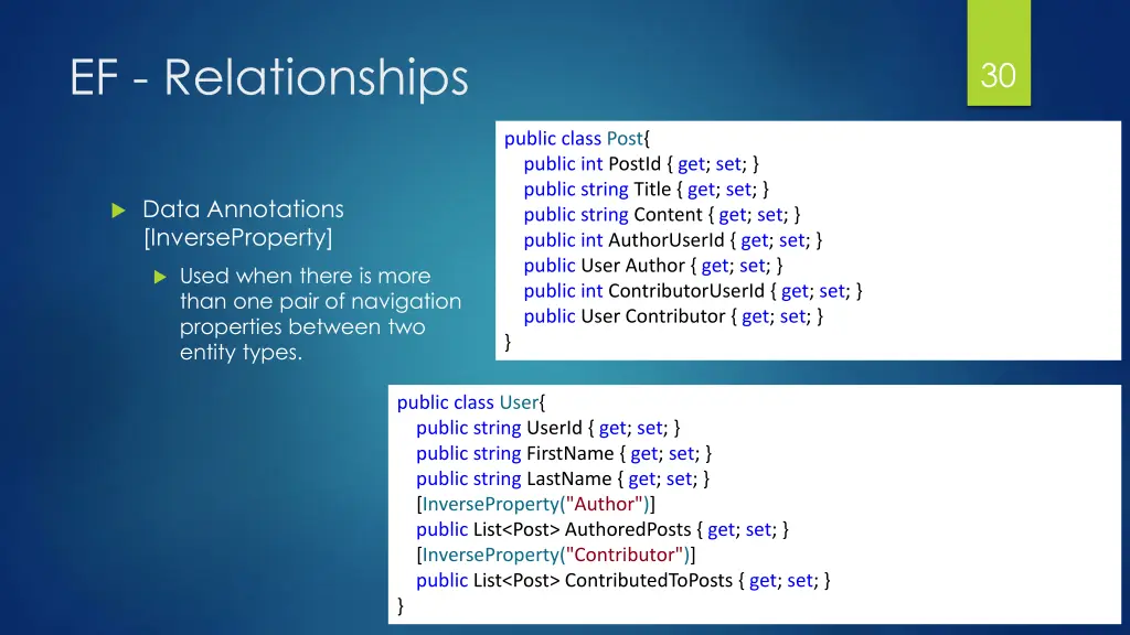 ef relationships 6