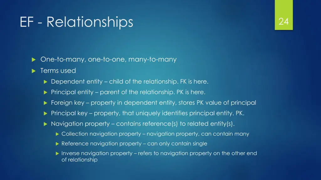 ef relationships