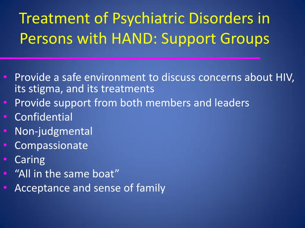 treatment of psychiatric disorders in persons 1