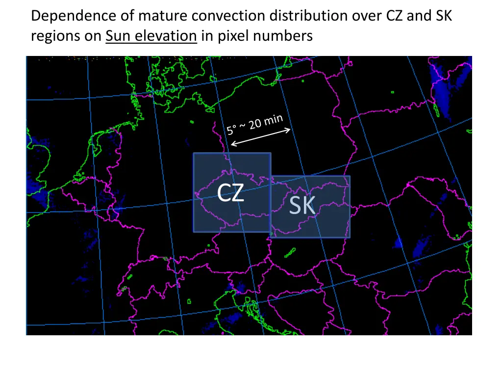 dependence of mature convection distribution over 4