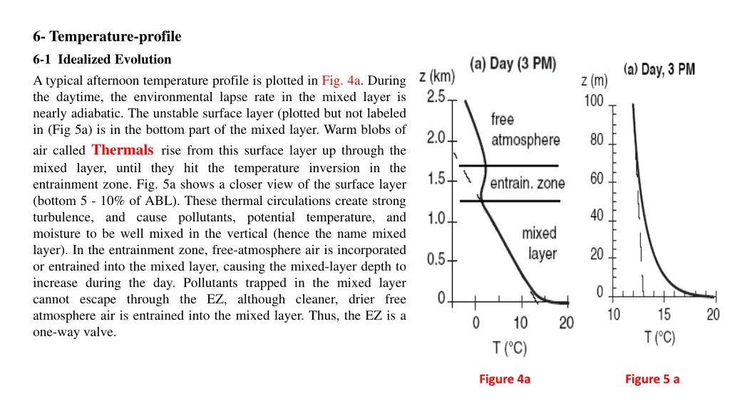 6 temperature profile 6 1 idealized evolution