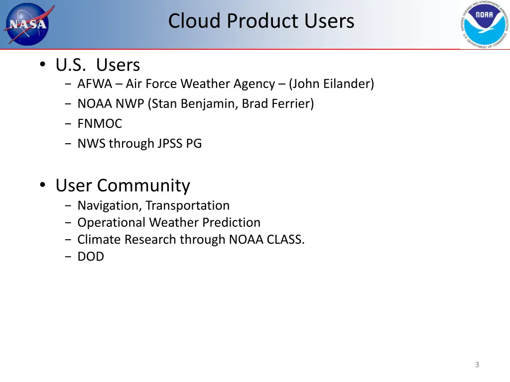 cloud product users