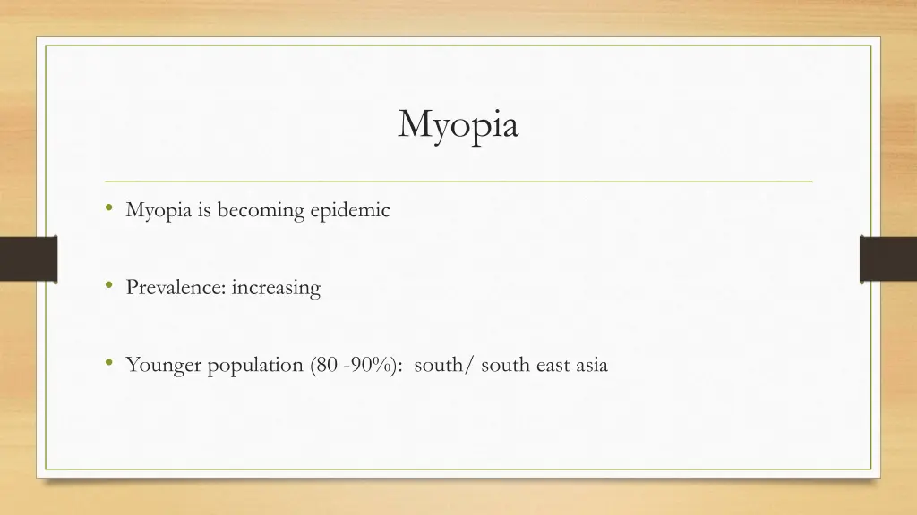 myopia 2