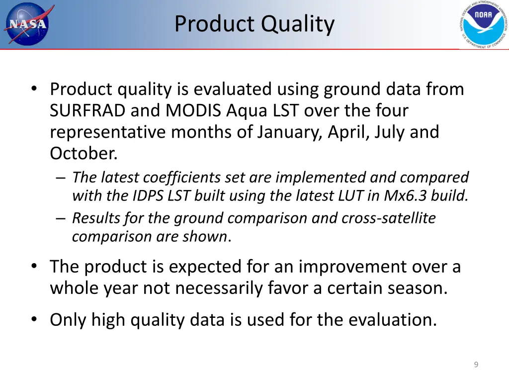 product quality